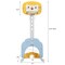 3-in-1 Triangular Kids Basketball Hoop Sports Set with 5 Adjustable Height Levels